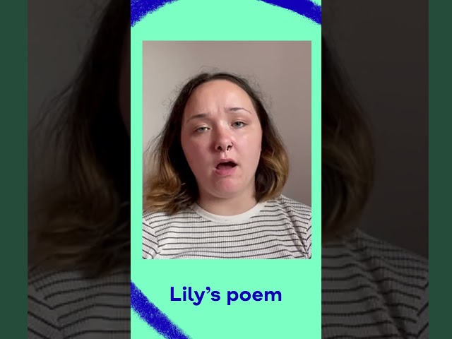 Lily's poem about depression | Mind #mentalhealth #shortsvideo