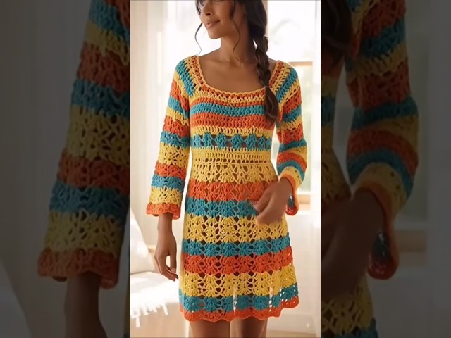 #shortsfeed #crochet #shorts #diy #youtubeshorts #trending #shortvideo #design #fashion #dress