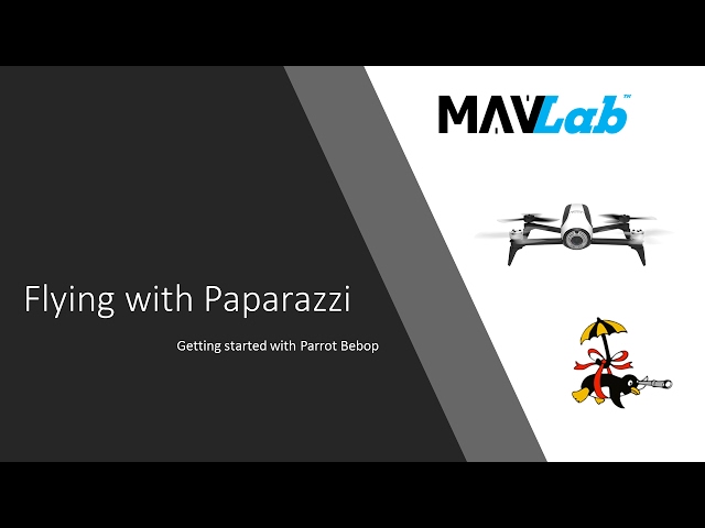 Getting started with Parrot Bebop