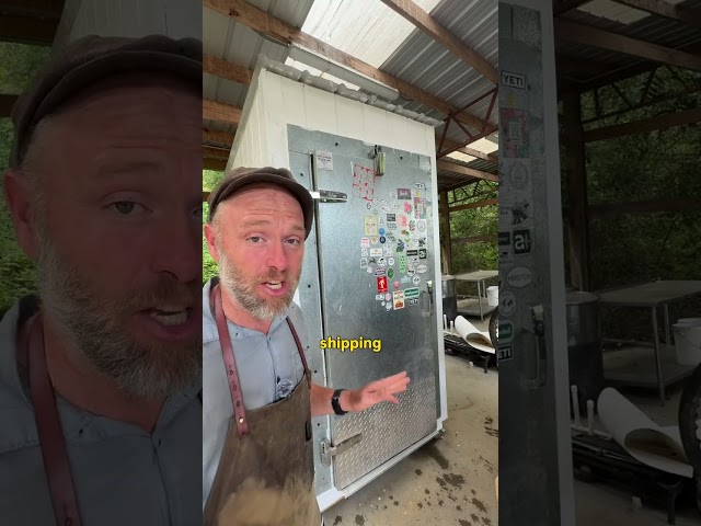 Saved 50% with a DIY walk in cooler