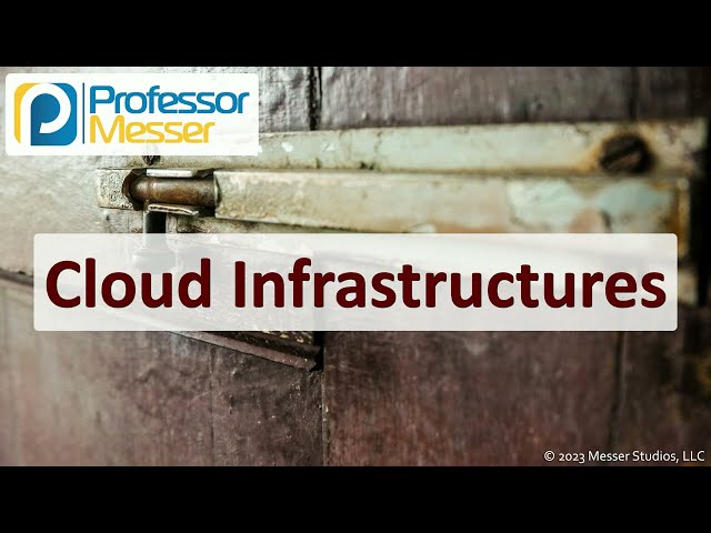 Cloud Infrastructures - CompTIA Security+ SY0-701 - 3.1