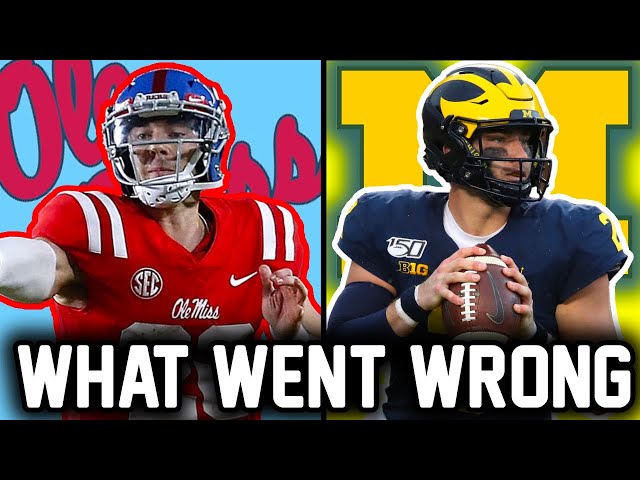 From 5* Recruit to Undrafted (What Happened to Shea Patterson?)