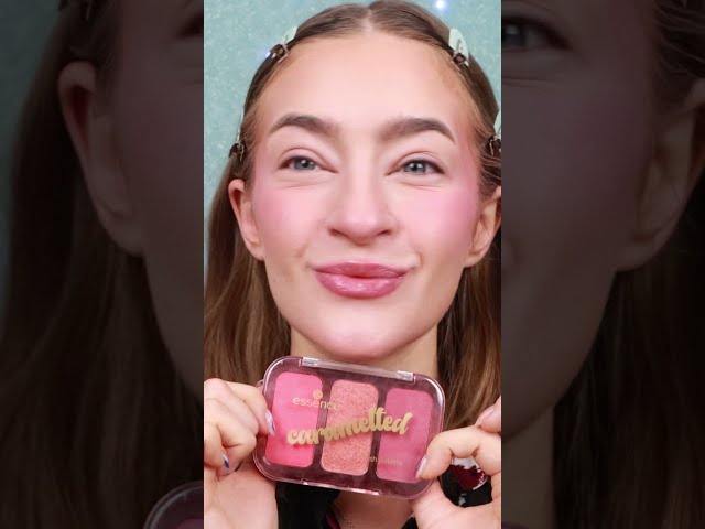 Testing The NEW Essence Caramelted Blush Palette!!