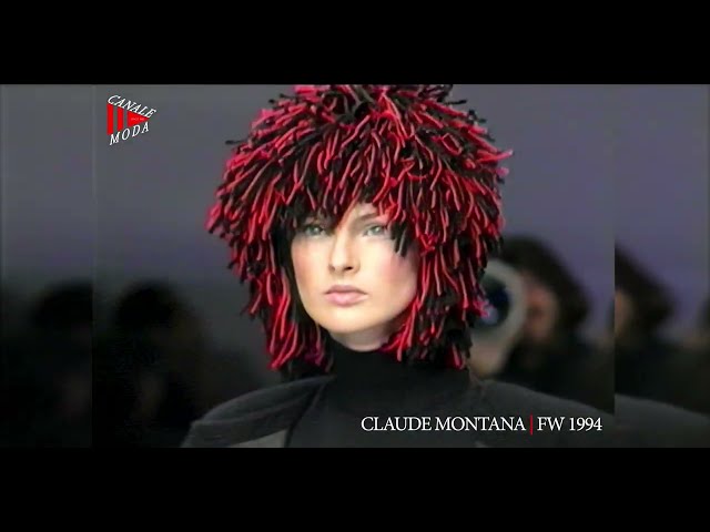 CLAUDE MONTANA Fall Winter 1994 Paris 4K - Canale Moda