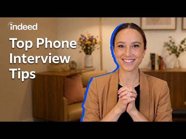 Top Phone Interview Tips: 5 Common Questions & Best Strategies | Indeed Career Tips