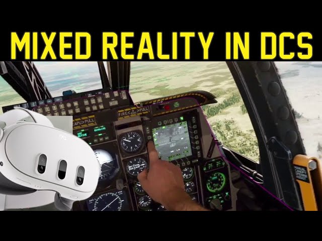 How I set up mixed reality in DCS