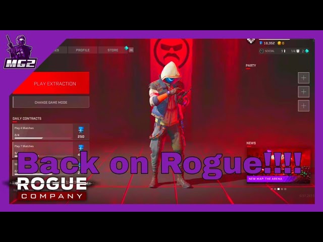 Back on Rogue company
