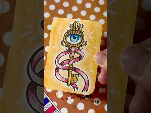 drawing 100 spooky art cards π 56