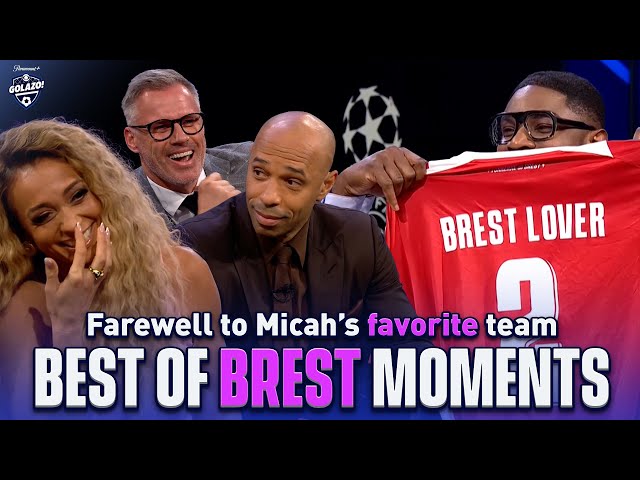 Best Brest Jokes on UCL Today with Kate Scott, Thierry Henry, Jamie Carragher and Micah Richards 😅