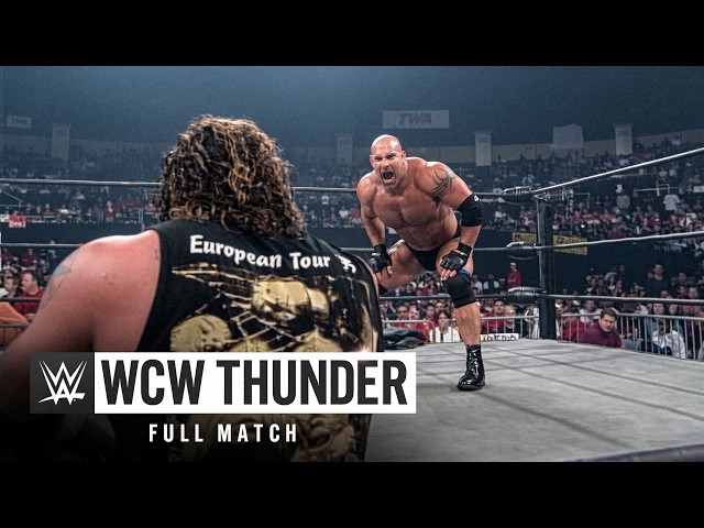 FULL MATCH: Goldberg vs. Raven | WCW World Title Raven's Rules Match: WCW Thunder, Oct. 1, 1998