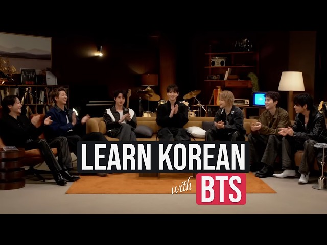 Learn Korean with BTS | Korean Speaking & Listening Practice