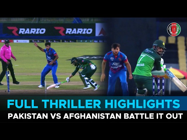 Full Match Highlights | Afghanistan vs Pakistan | 1st ODI 2023 | 3D1T