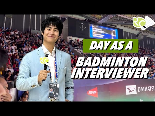 Inside Indonesia Masters Finals | A Day as a Badminton Interviewer!