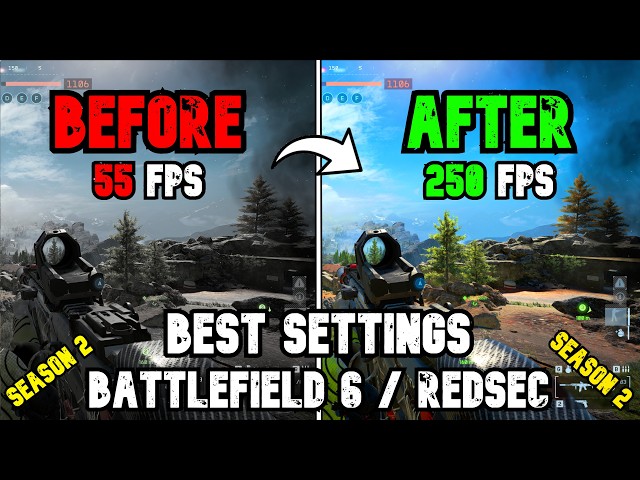 Ultimate REDSEC / Battlefield 6 Season 2 Settings Guide