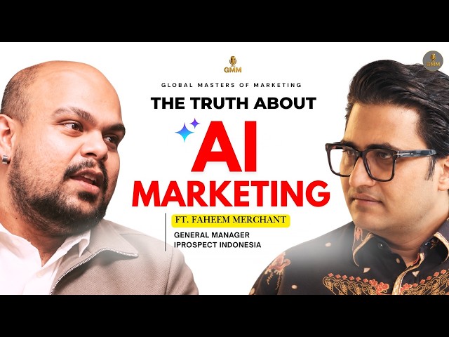 AI Marketing Is a Lie, Unless You Do This | Faheem Merchant, iProspect Indonesia | Vinay Raghav
