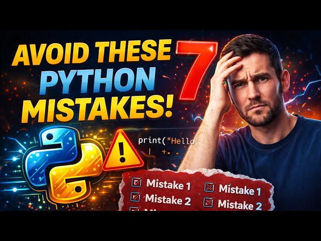 Avoid These 7 Python Mistakes That Are Killing Your Code (2026 Guide)