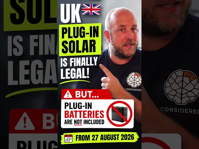 UK Plug-In Solar is FINALLY Legal… But There’s a Catch! 🇬🇧⚡#solaruk #PlugInSolar #homeenergy