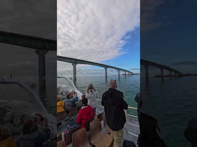 Passage sous le Pont de L'ile de Ré #virtualtravel  #iledere