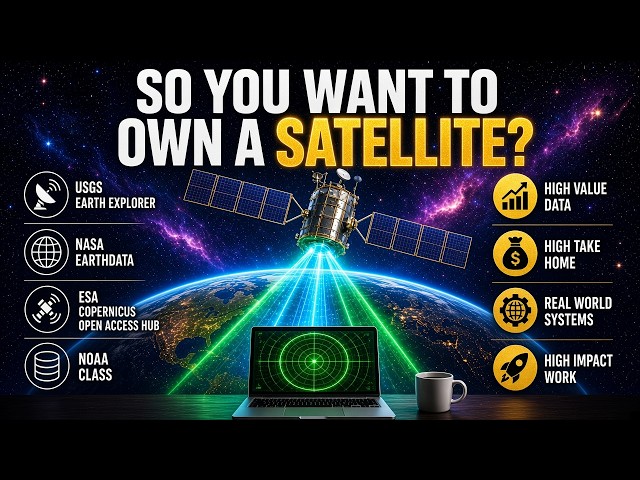 HOW PEOPLE MAKE MILLIONS FROM FREE SATELLITE DATA