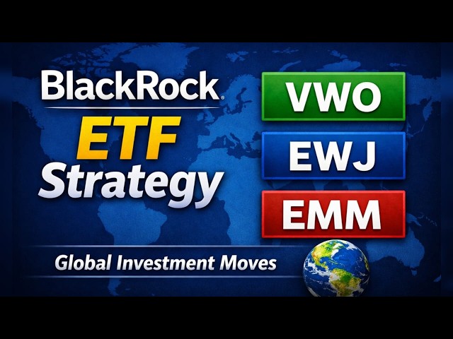 BlackRock’s Top ETF Moves: VWO, EWJ & EMM Explained! 🌍