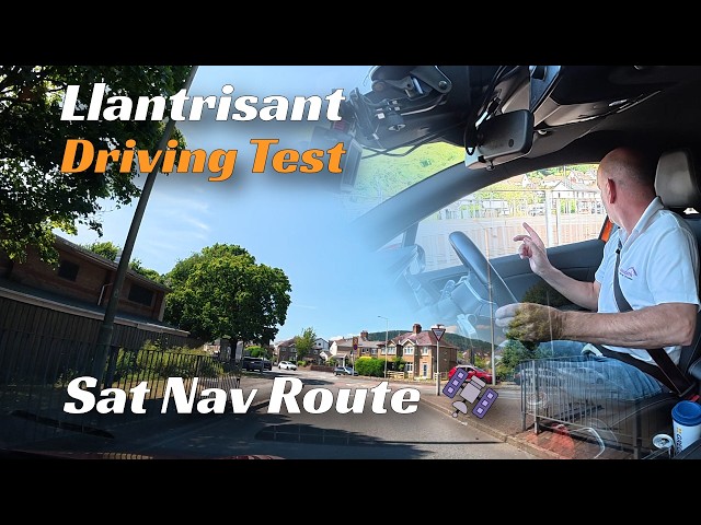 REAL Llantrisant Driving Test Route | Sat Nav Test Practice & Common Test Faults