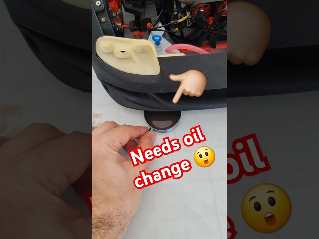 oil change on rc