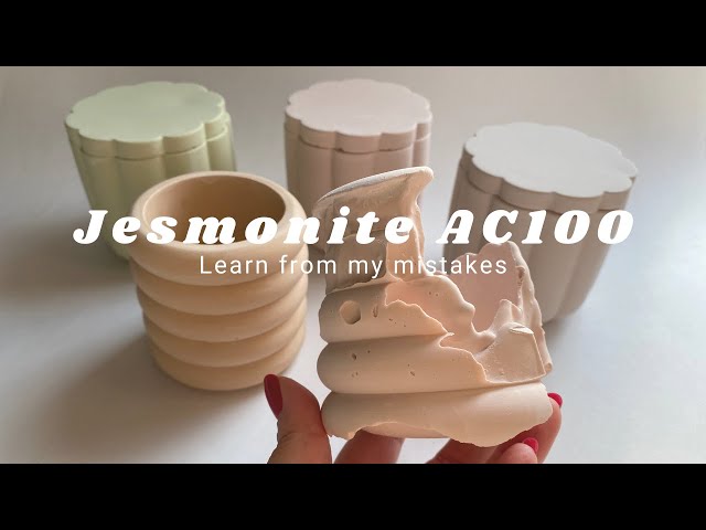 Jesmonite AC100 Mistakes to avoid | Learn from my mistakes