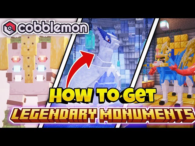 How to Get Every Legendary Pokémon in Legendary  Monument Mod | Cobblemon Legendary Guide
