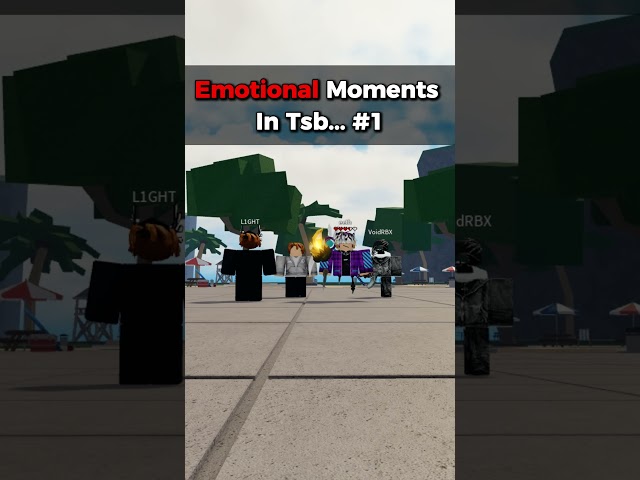 emotional moments in tsb...