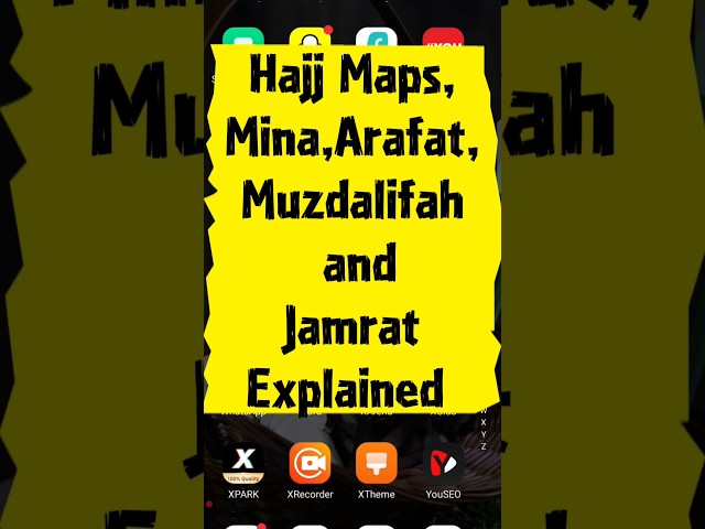 Hajj 2026 Complete Map Guide | Mina, Arafat, Muzdalifah & Jamarat Explained