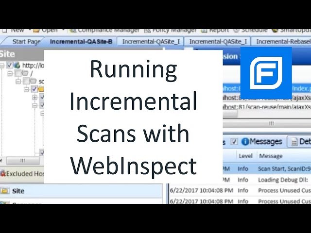 Running Incremental Scans with WebInspect - Fortify Unplugged