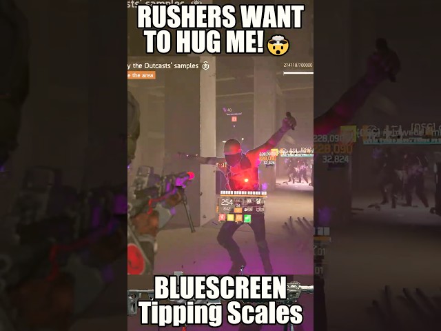 🤯 These Outcast Rushers REALLY Wanted to Hug Me | T10 Escalation | The Division 2 #shorts