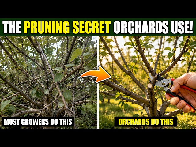 The Pruning Secret Commercial Orchards Use (Home Growers NEVER Try This!)