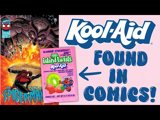 Kool-Aid Packets in 1996 COMICS?