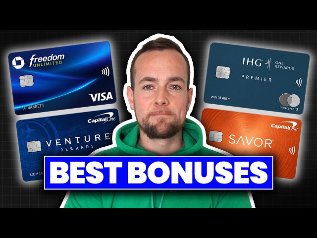 The 5 BEST Credit Card Bonuses Right Now | NerdWallet