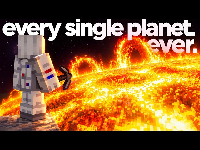Journey Across the Minecraft Universe (at 1:1 Scale)