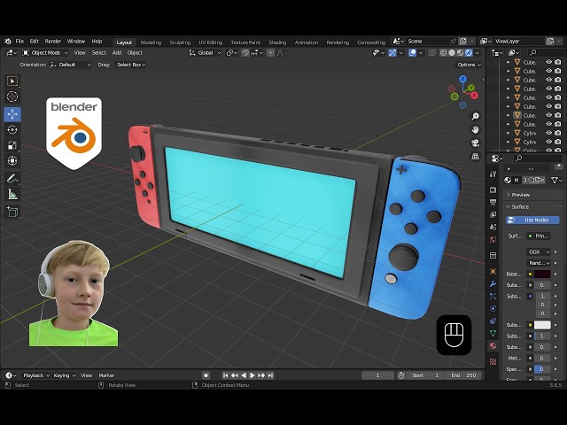 Blender Nintendo Switch Model Tutorial Part 1