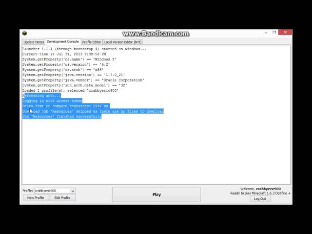 Minecraft Launcher 1.1.4