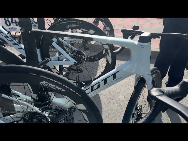 NSN Scott bikes at the Volta Valenciana