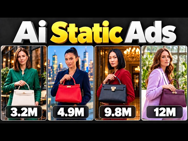 Create Stunning AI Video & Static Ads | Higgsfield Ads Studio Tutorial