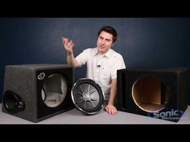 Comparing Subwoofer Boxes: Manufacturer & Prefab Enclosures