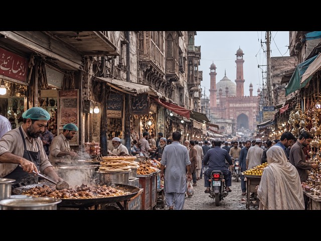 🇵🇰 Inside Lahore, Pakistan: Street Food, Vendors & The Chaos of Daily Life
