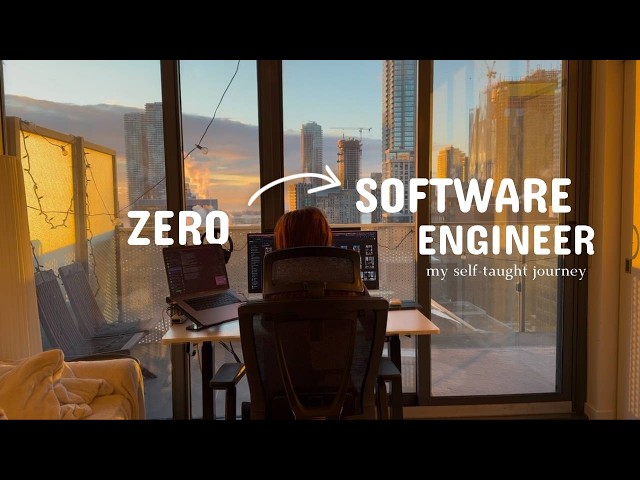 How I Became a Software Engineer with No CS Degree |  My Self-Taught Journey + Tips