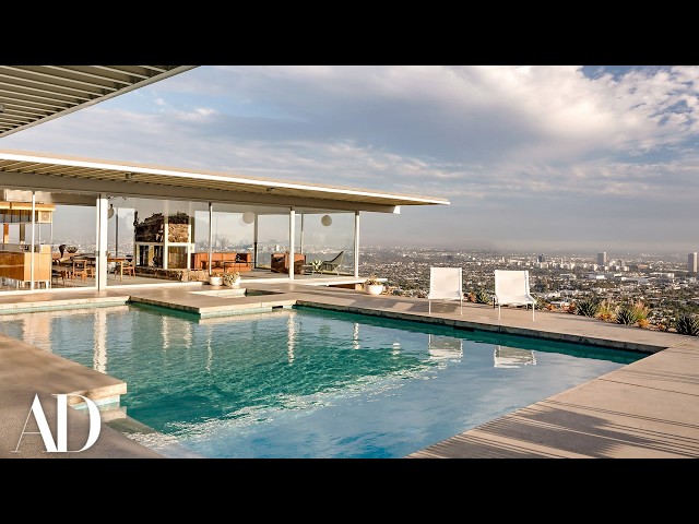 Inside L.A.'s Most Famous House Built on the Edge of a Cliff | Inside History | Architectural Digest