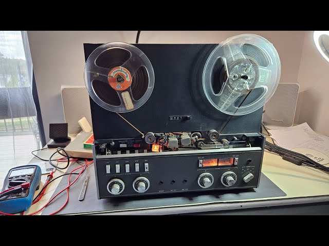 Revox A77 MkIV For repair VU Meter bulb and One Channel Not recording Pt1