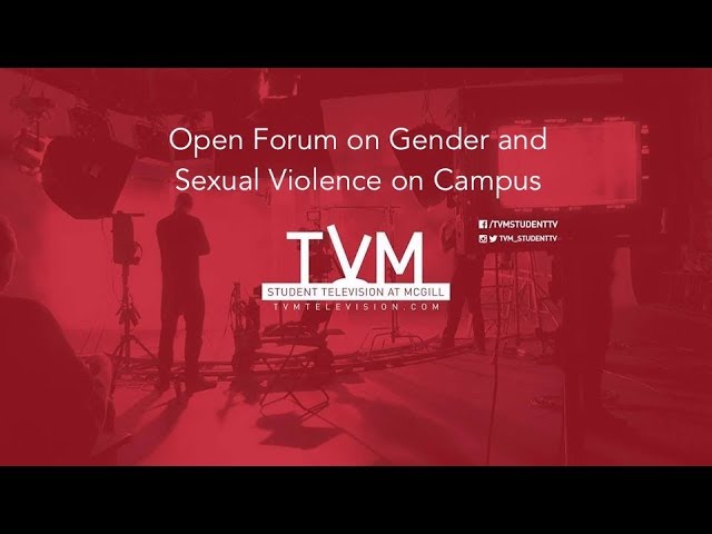 Open Forum on Gender and Sexual Violence on Campus