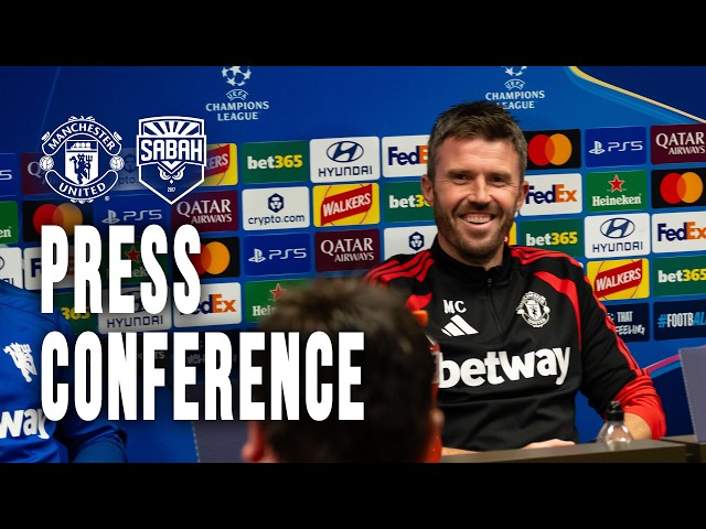 Michael Carrick Pre-Sabah | Press Conference