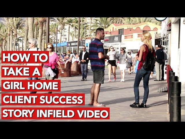 How to take a girl home? Client success story Infield video PART 1