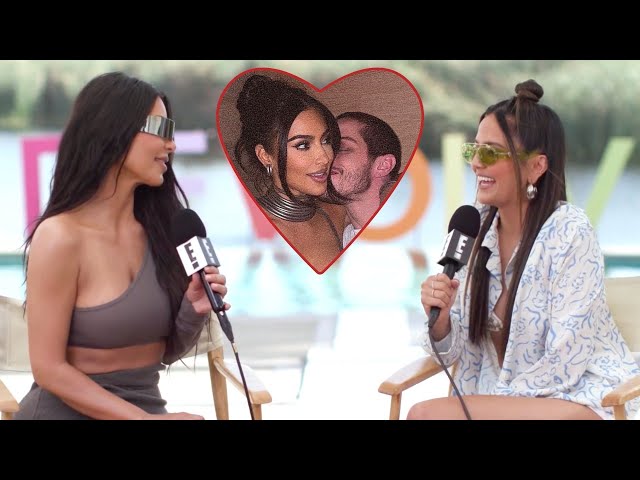 Kim Kardashian DISHES on Boyfriend Pete Davidson's SKIMS Collection!