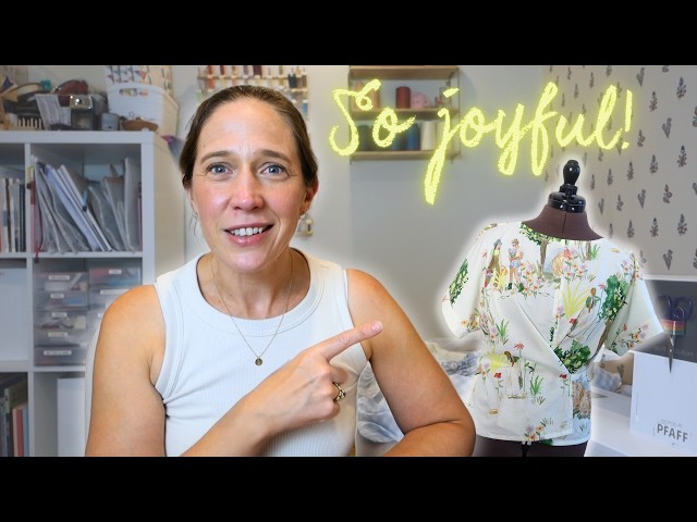 This was the most wonderful pattern to sew!